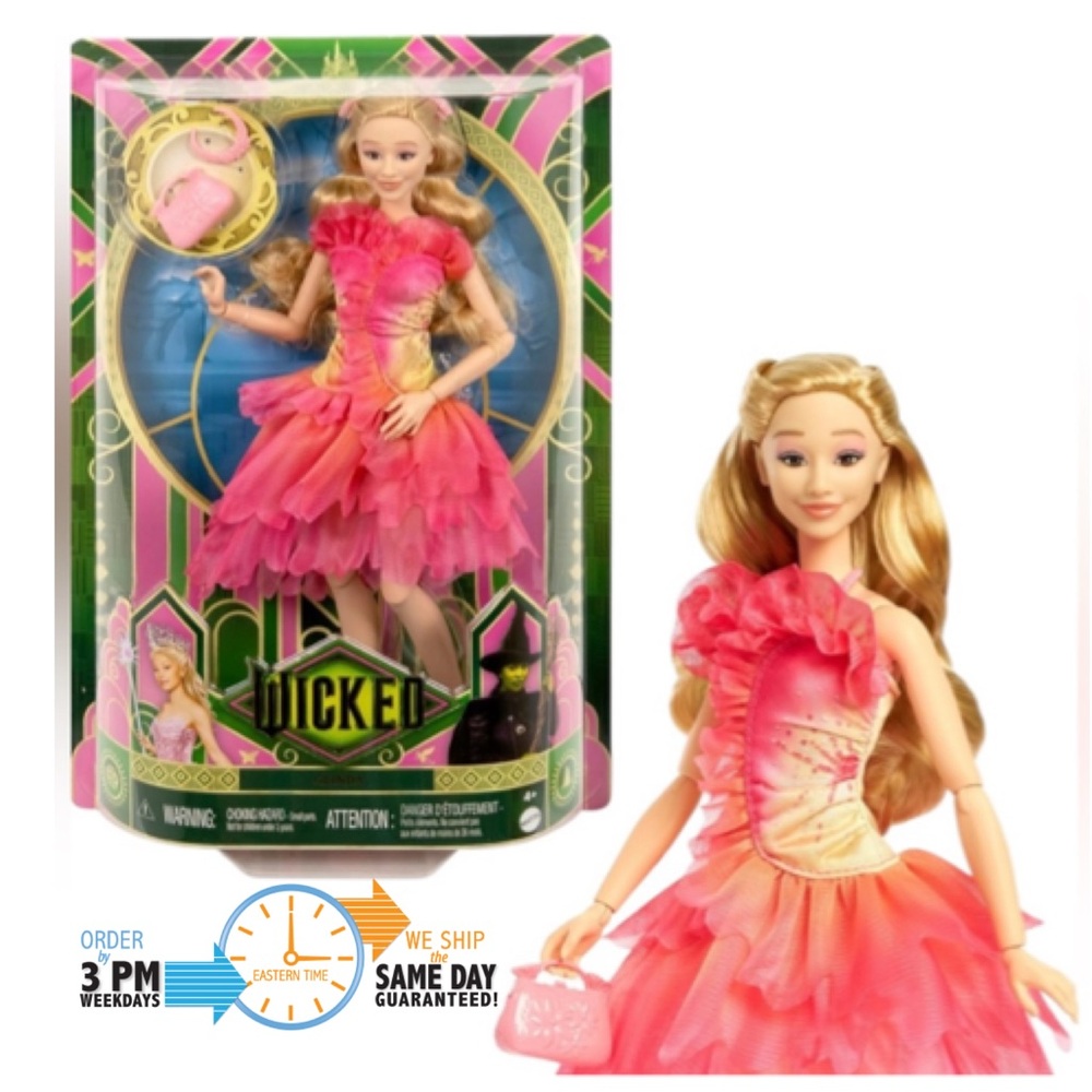Mattel Universal Wicked Glinda Fashion Doll & Accessories